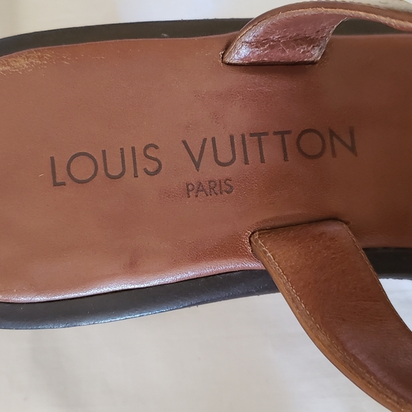 Louis Vuitton leather sandals - Picture 7 of 7